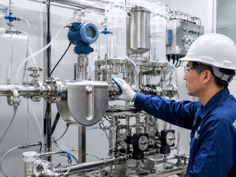 承德科里奥利液体质量流量计